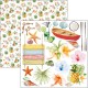 Summer Breeze Fussy Cut Pad 6"x6" 24/Pkg