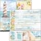 Summer Breeze Paper Pad 8"x8" 12/Pkg