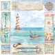 Summer Breeze Paper Pad 8"x8" 12/Pkg