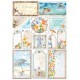 Summer Breeze Creative Pad A4 9/Pkg