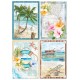 Summer Breeze Creative Pad A4 9/Pkg