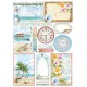 Summer Breeze Creative Pad A4 9/Pkg