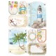 Summer Breeze Creative Pad A4 9/Pkg