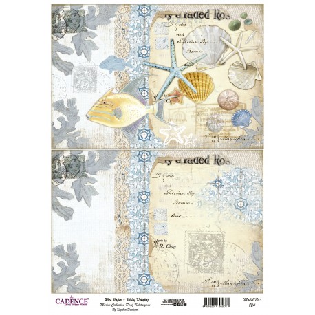 Papel arroz Cadence A3 Nº 824