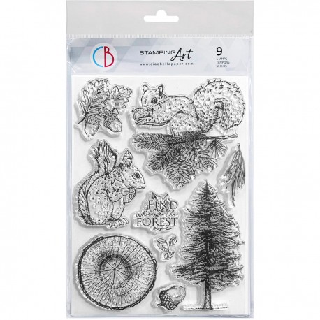 Clear Stamp Set 6"x8" Into the Wild