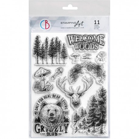 Clear Stamp Set 6x8 Into the Wild