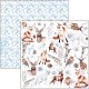 Winter Journey Patterns Pad 12x12 8/Pkg