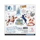 Winter Journey Fussy Cut Pad 6"x6" 24/Pkg