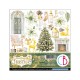 Sparkling Christmas Fussy Cut Pad 6"x6" 24/Pkg