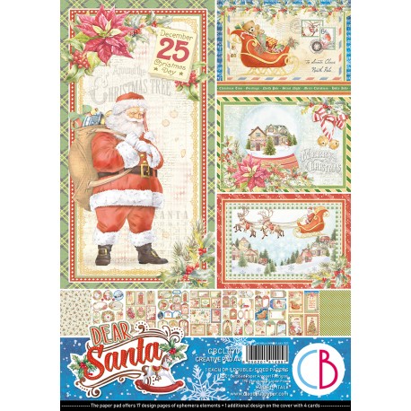 Dear Santa Creative Pad A4 9/Pkg