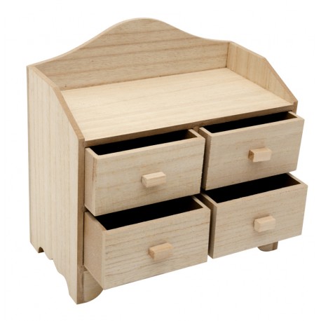 Set de 4 presas de madera pequeñas GoToDie - MShop