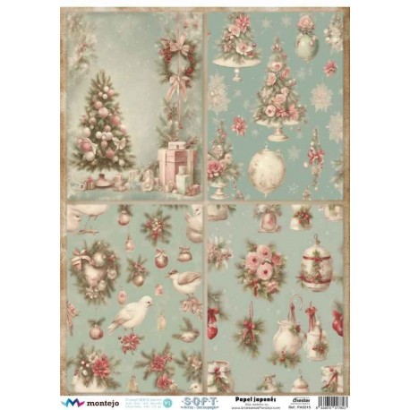 Papel de Arroz Soft A3 30x41cm SPA5515