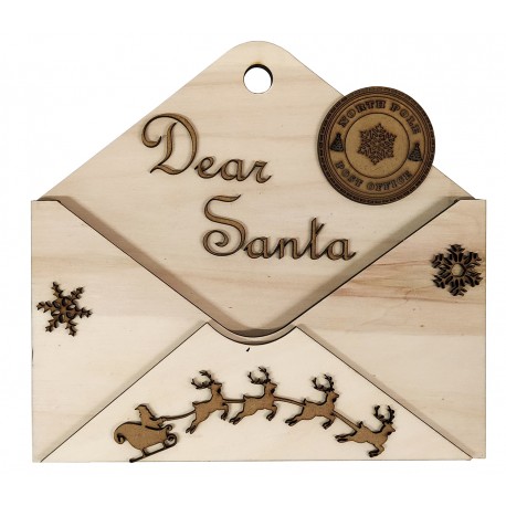Silueta DM carta a Santa