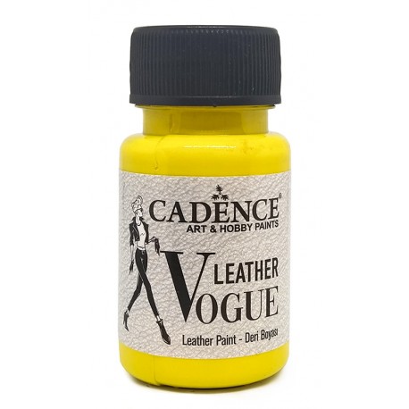 LEATHER VOGUE PAINT LV-02 YELLOW 50 ML