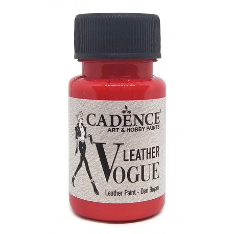 LEATHER VOGUE PAINT LV-04 RED 50 ML