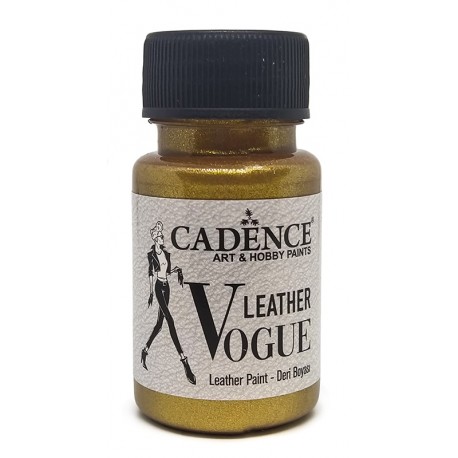 LEATHER VOGUE METALLIC LVM-03 ANTIQUE GOLD 50 ML