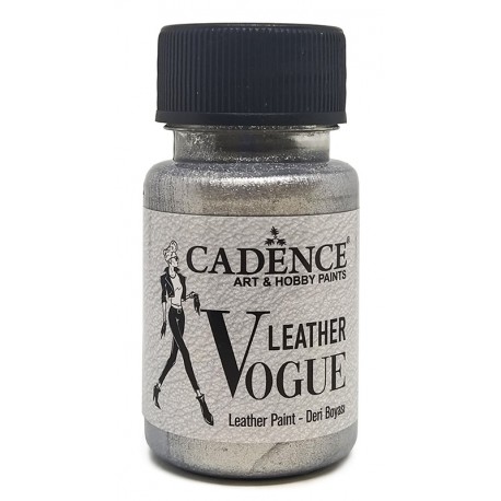 LEATHER VOGUE METALLIC LVM-07 SILVER 50 ML