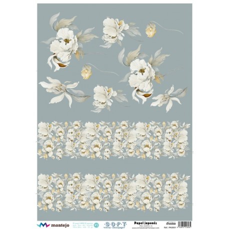 Papel de Arroz Soft A3 30x41cm SPA5601