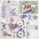 Deluxe Morning in Provence Paper Pearl 6"x6" 5/Pkg