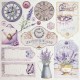 Deluxe Morning in Provence Paper Pearl 6"x6" 5/Pkg