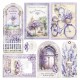 Vellum Morning in Provence Fussy Cut 6"x6" 6/Pkg