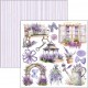 Morning in Provence  Fussy Cut Pad 6"x6" 24/Pkg