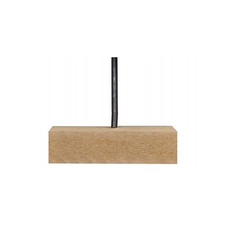 Peana madera 12x7x3 altura cms