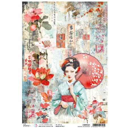 Rice Paper A4 Oriental Enchantment