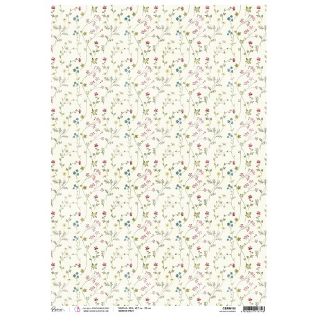 Rice Paper A3 Delights garden