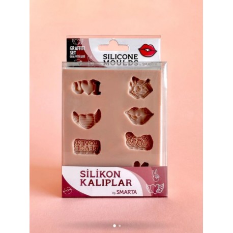 Smarta Silicone Mould - Graffiti