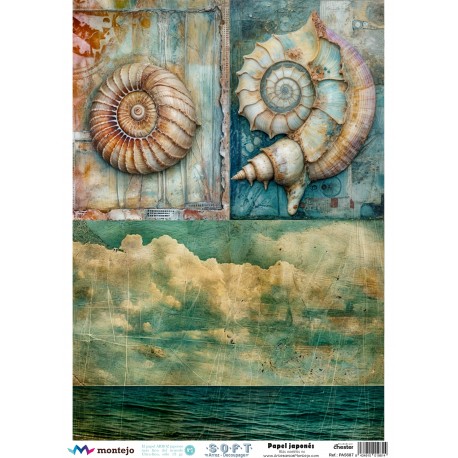Papel de Arroz Soft A3 30x41cm SPA5687