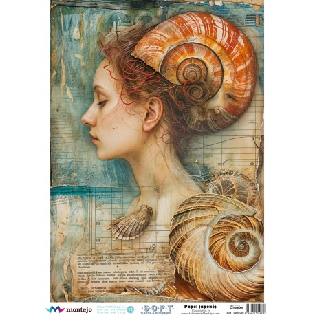 Papel de Arroz Soft A3 30x41cm SPA5689
