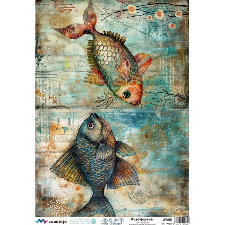 Papel de Arroz Soft A3 30x41cm SPA5698