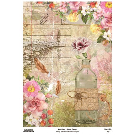 Papel arroz Cadence A3 Nº 942
