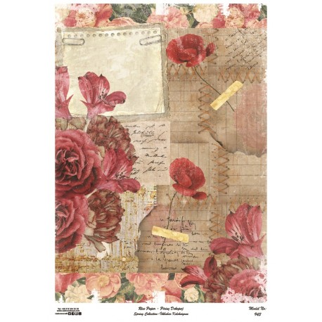 Papel arroz Cadence A3 Nº 943