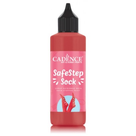 SafeStep Sock-Stopper Paint RED 90ml
