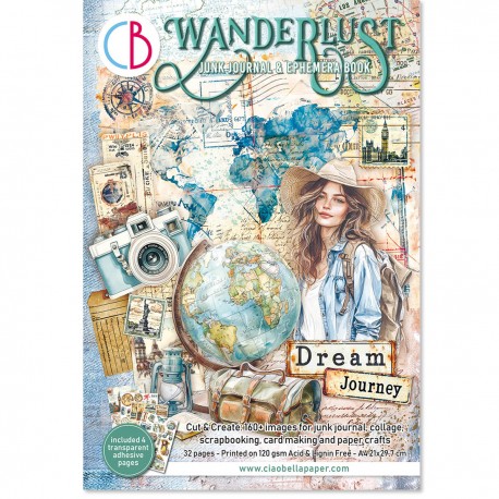 Wanderlust  A4 32/Pkg