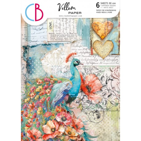 Majestic Dream Vellum Paper Patterns A4 6/Pkg