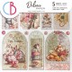 Deluxe Timeless Moments  Paper Silver 6"x6" 5/Pkg