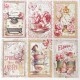 Deluxe Timeless Moments  Paper Silver 6"x6" 5/Pkg