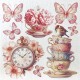 Deluxe Timeless Moments  Paper Silver 6"x6" 5/Pkg