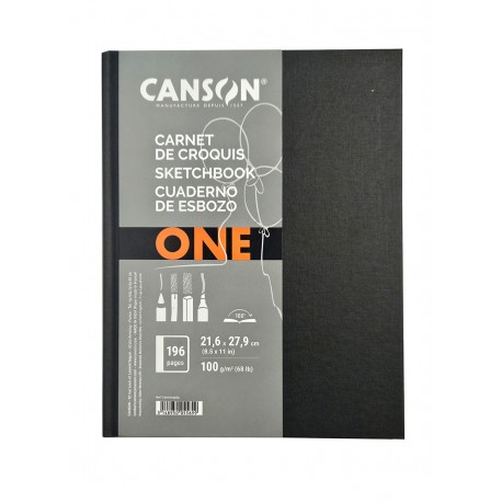 Cuad 21x27,9 98H Canson Sketch One 100g