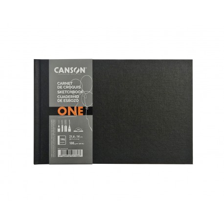 Cuad Apaisado 14x21,6 98H Canson Sketch One 100g