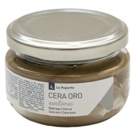 Cera Metalizada ORO LA PAJARITA