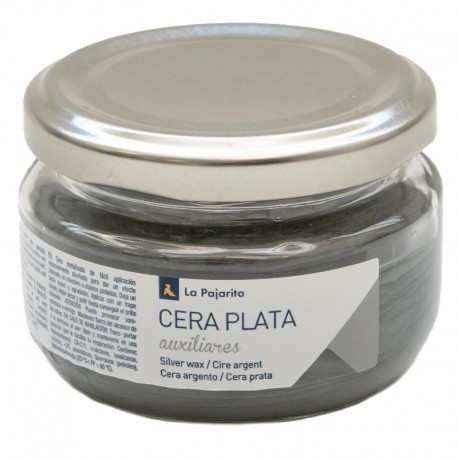 Cera Metalizada PLATA LA PAJARITA