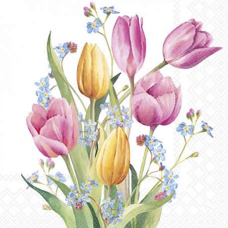 Servilleta TULIPS BOUQUET