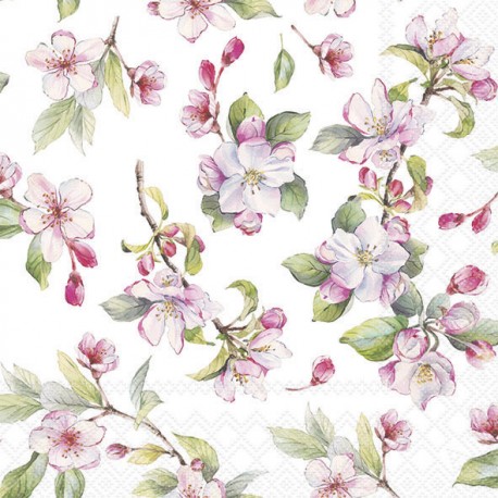 Servilleta SPRING BLOSSOM WHITE