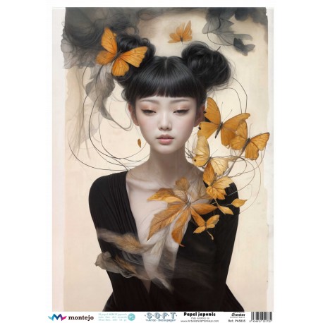 Papel de Arroz Soft A3 30x41cm SPA5835