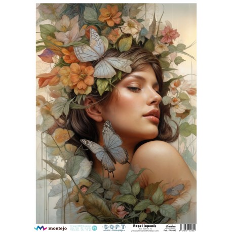 Papel de Arroz Soft A3 30x41cm SPA5842