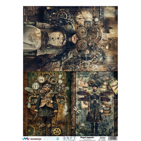 Papel de Arroz Soft A3 30x41cm SPA5853